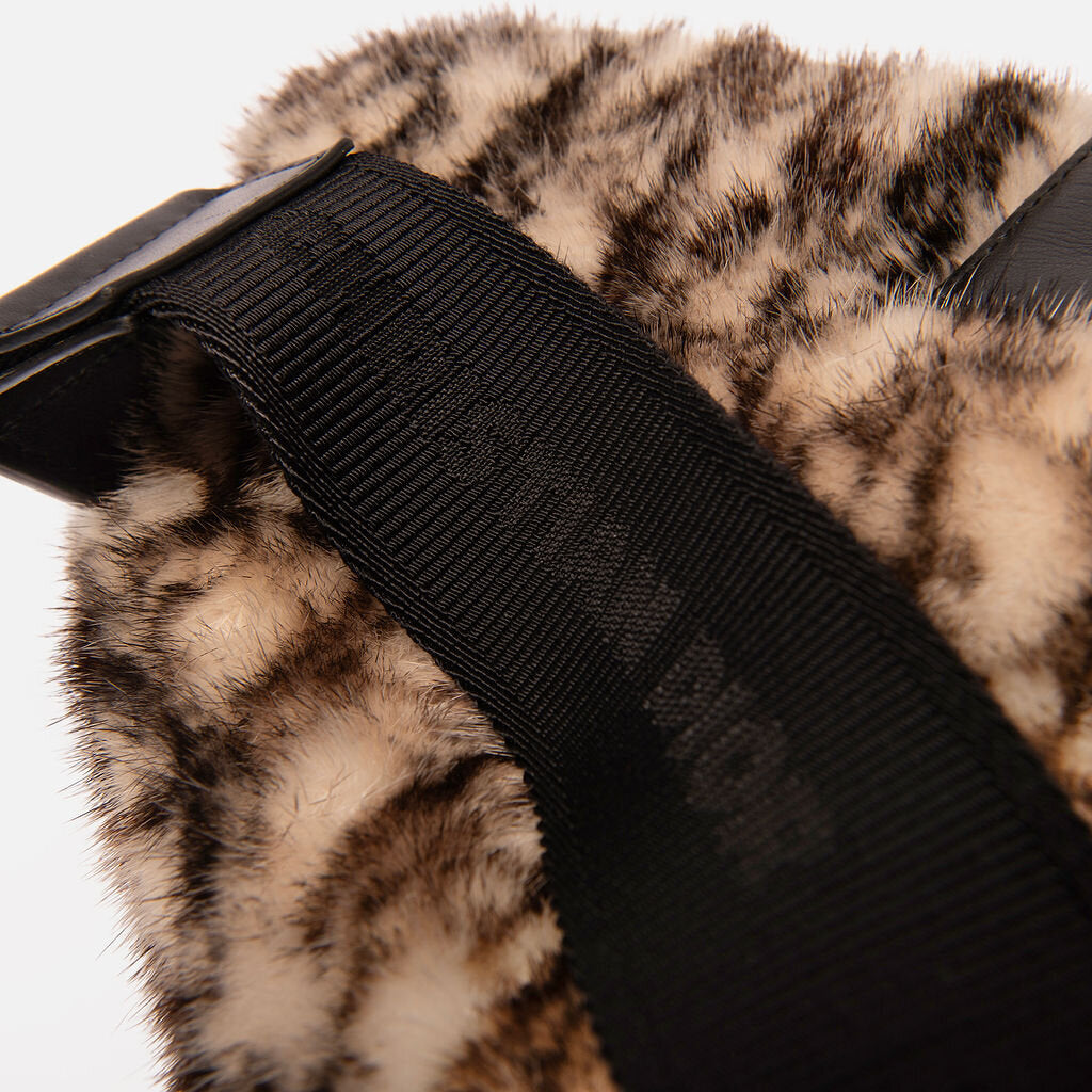 Christian Dior Beige Mink Saddle Sling Bag