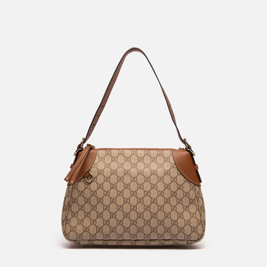 Gucci Tan Monogram Shoulder Bag