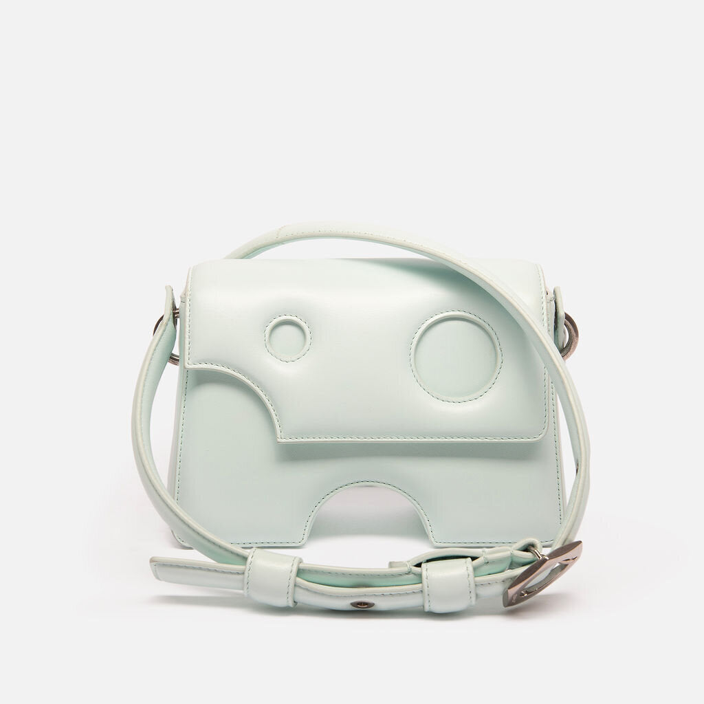 Off White Light Blue Shoulder Bag