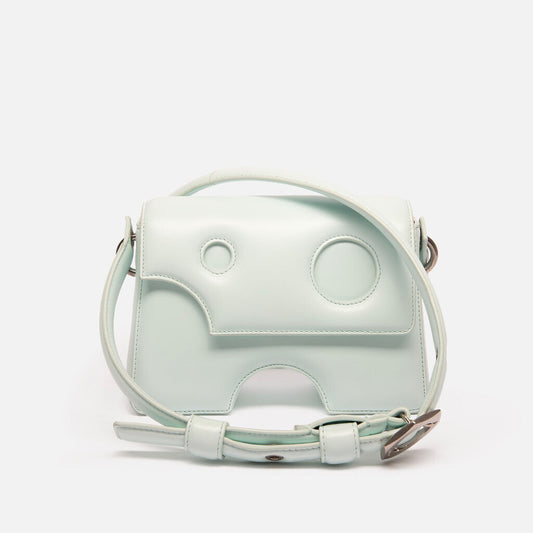 Off White Light Blue Shoulder Bag
