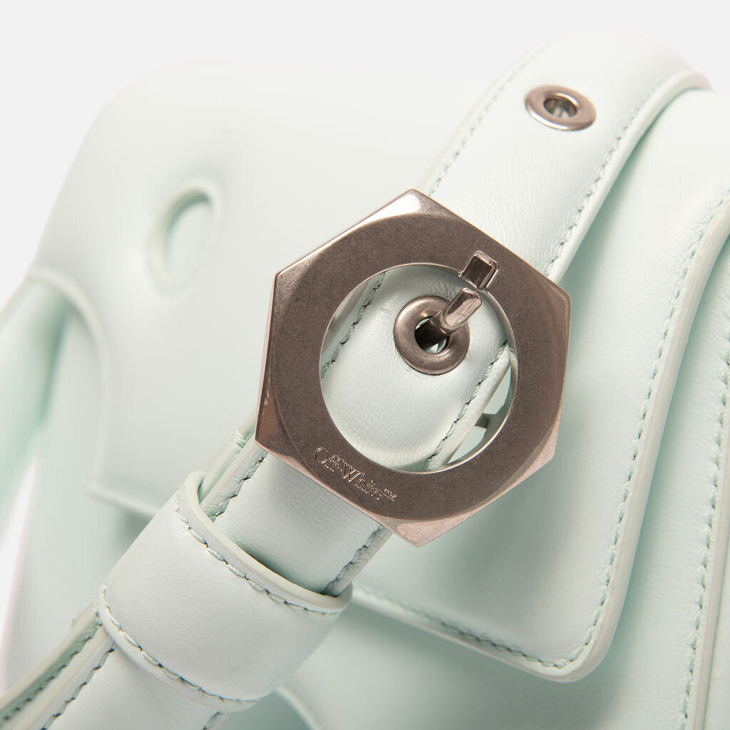 Off White Light Blue Shoulder Bag