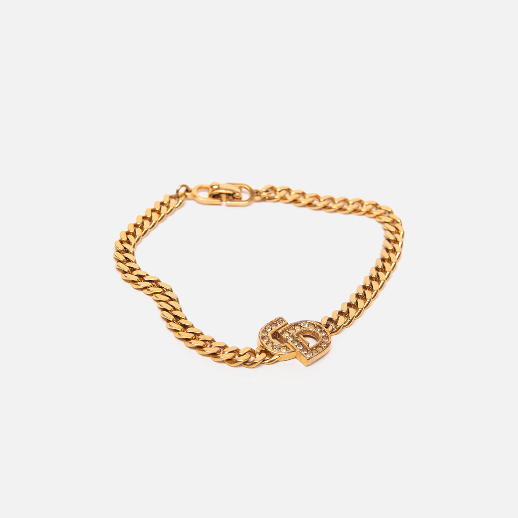 Dior Gold Chain Bracelet