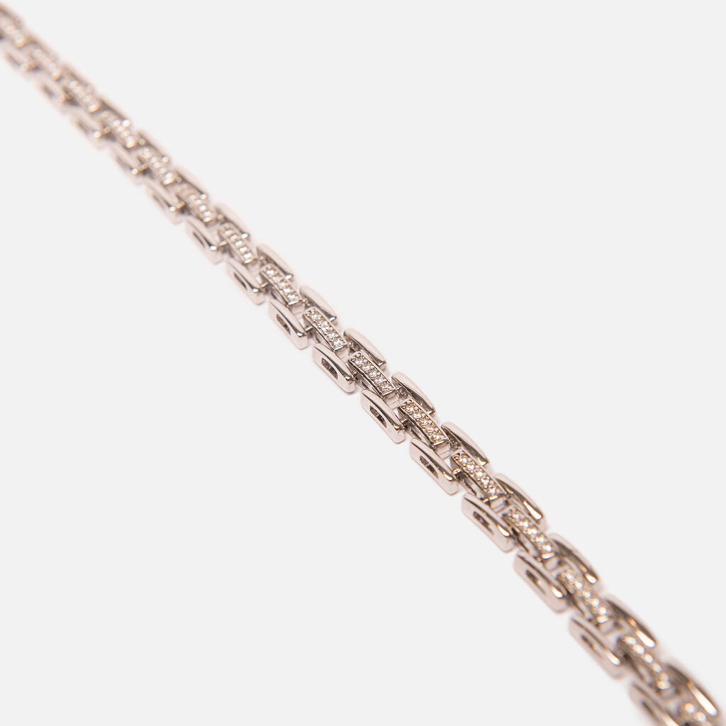 Jetsy Link Collar Necklace WG