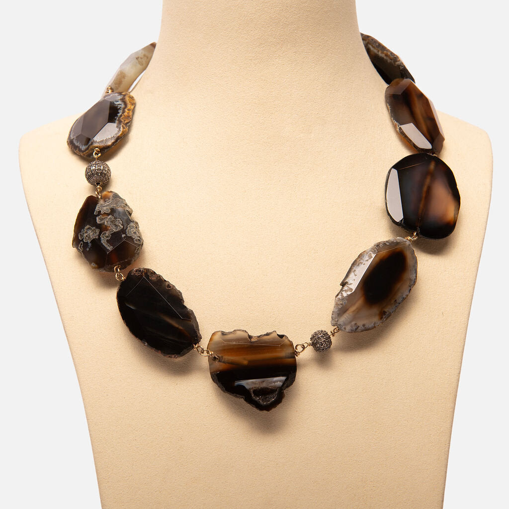 Piper Chunky Stone Necklace