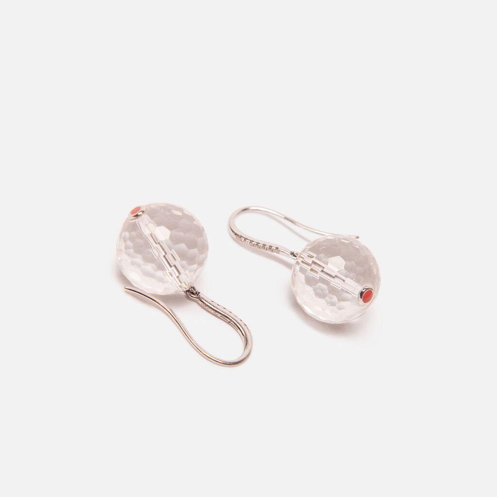 Ivanka Trump White Gold, Diamond & Crystal Earring