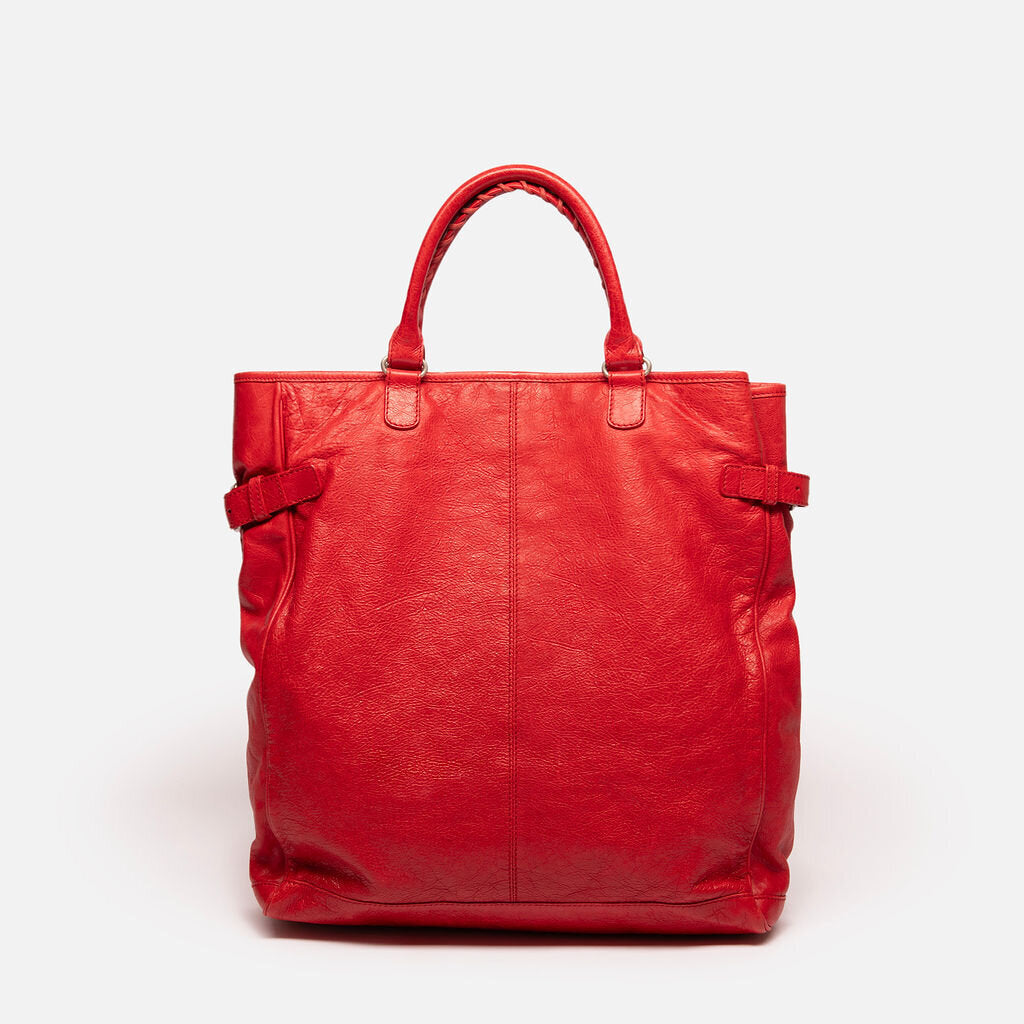 Balenciaga Red Motorcross Classic Bag