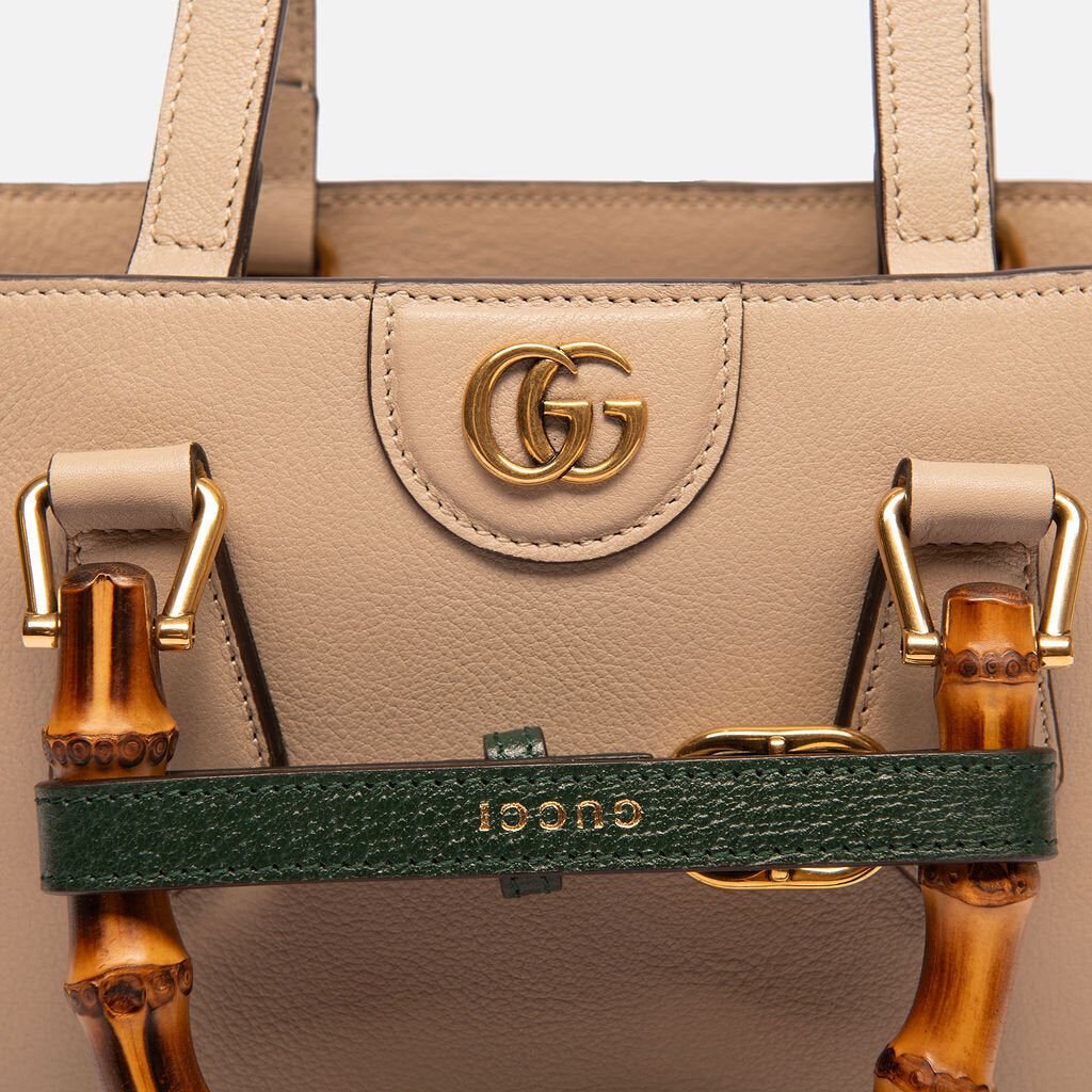 Gucci Beige Medium Diana Bucket Bag