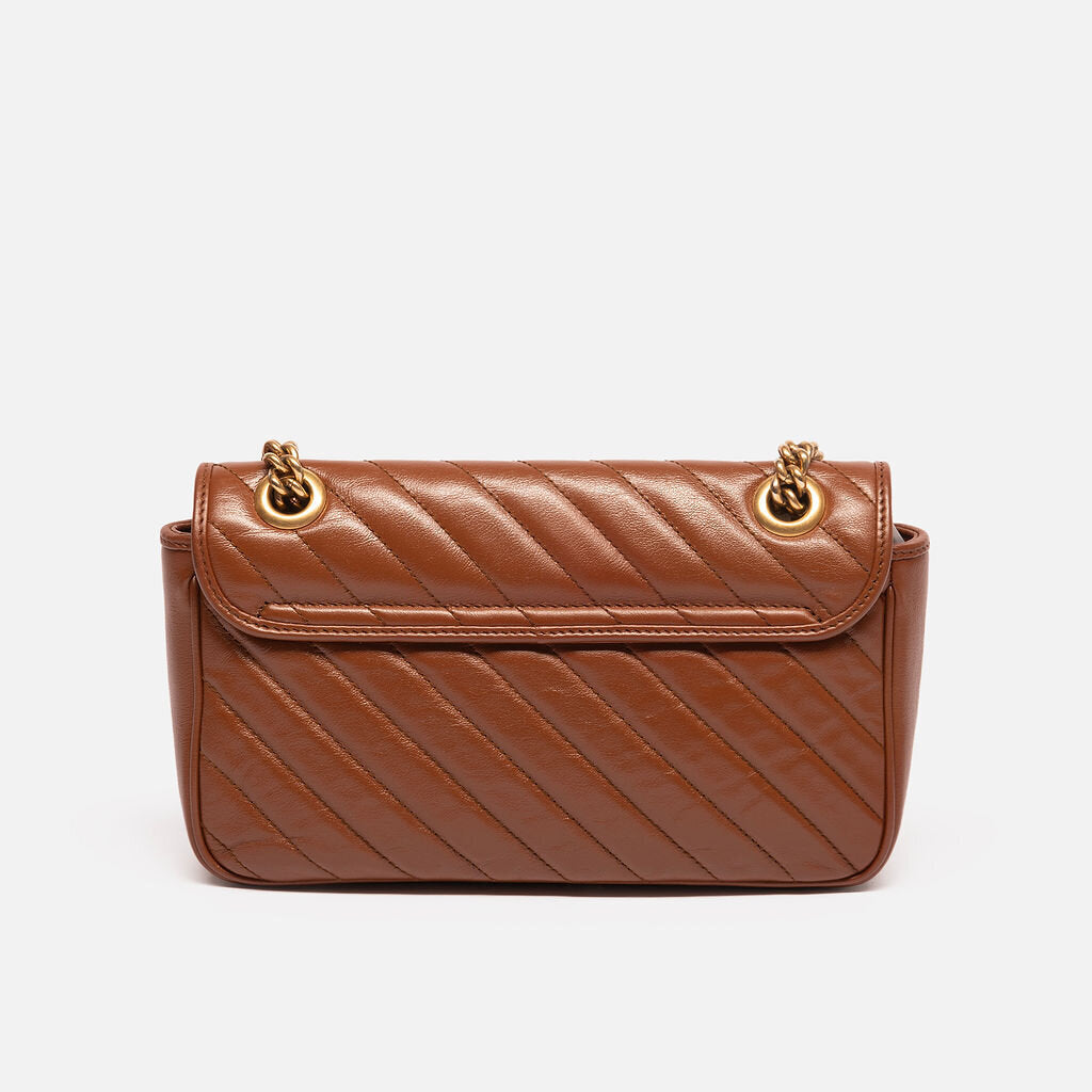 Gucci Caramel Medium Marmont Flap