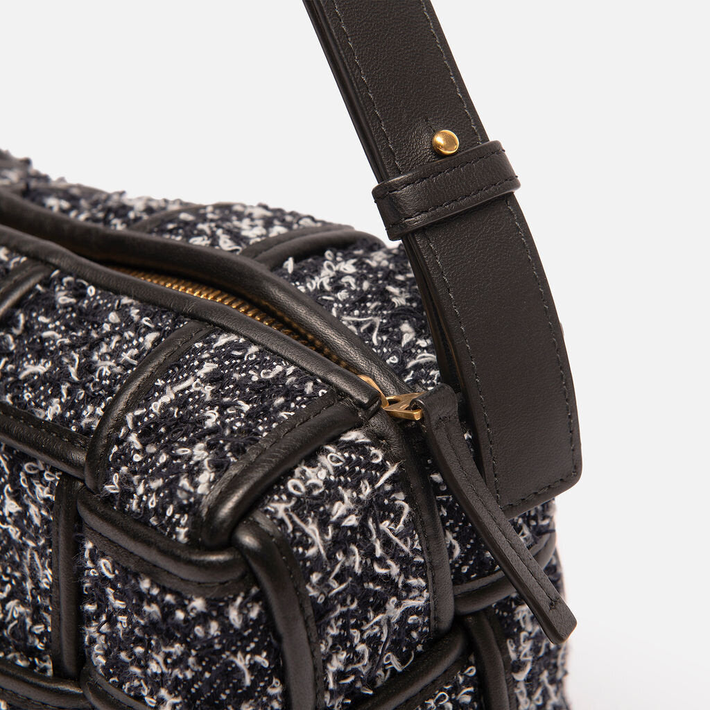 Bottega Veneta Rare Intrecciato Denim Casette