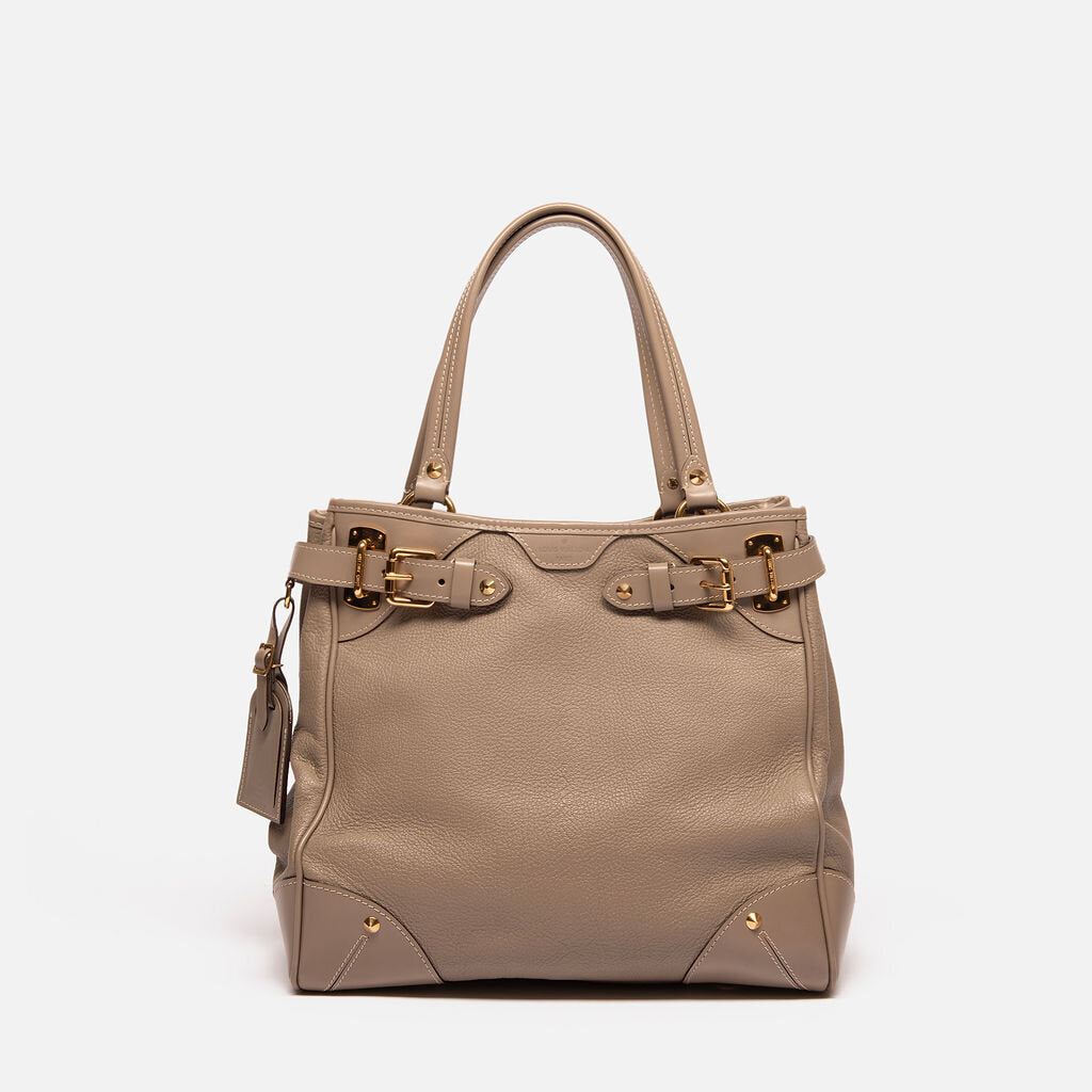 Louis Vuitton Suhali Le Majestueux Taupe Tote