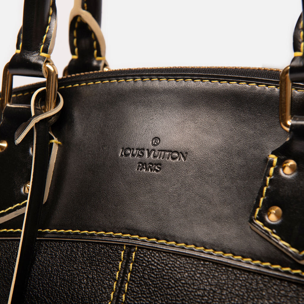 Louis Vuitton Black Suhali Lockit PM