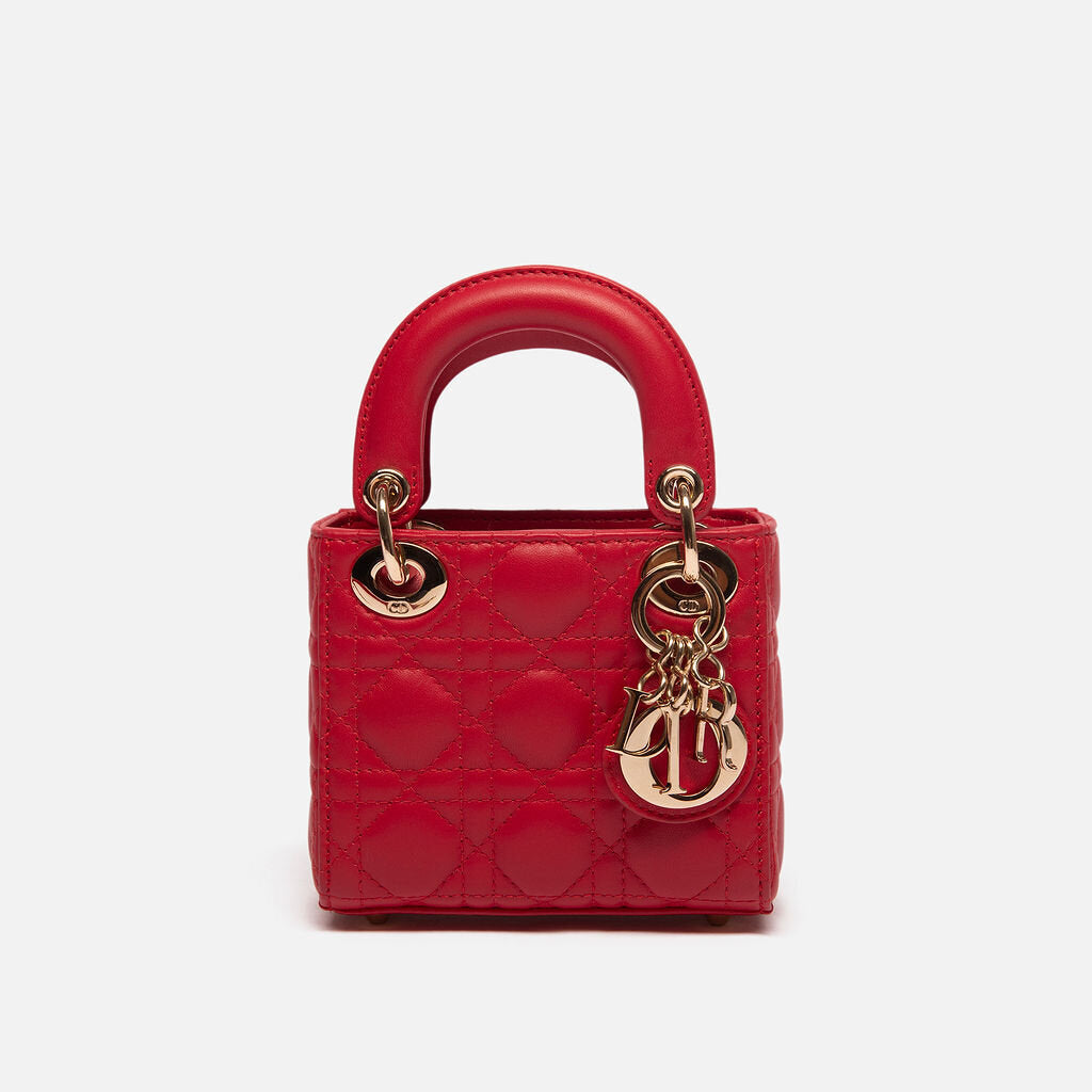 Dior Red Mini Lady Dior