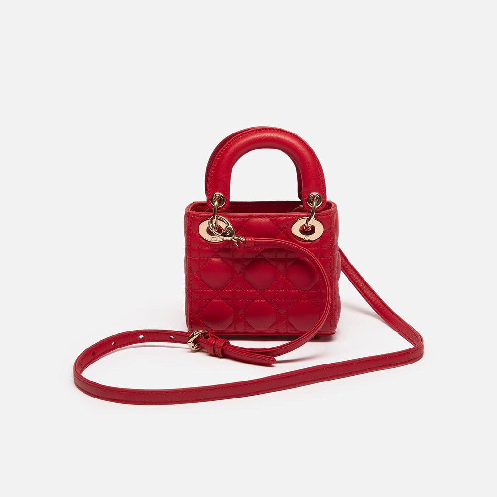 Dior Red Mini Lady Dior
