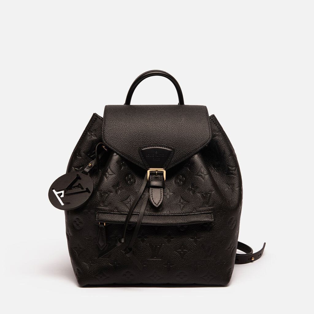 Louis Vuitton Black Montsouris PM Backpack