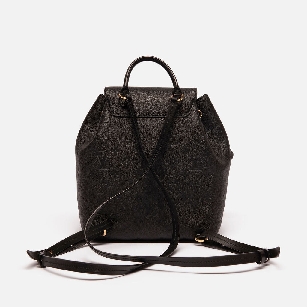 Louis Vuitton Black Montsouris PM Backpack