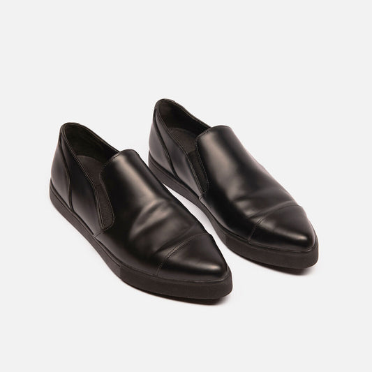 Vince Black Leather Shoes, 37.5
