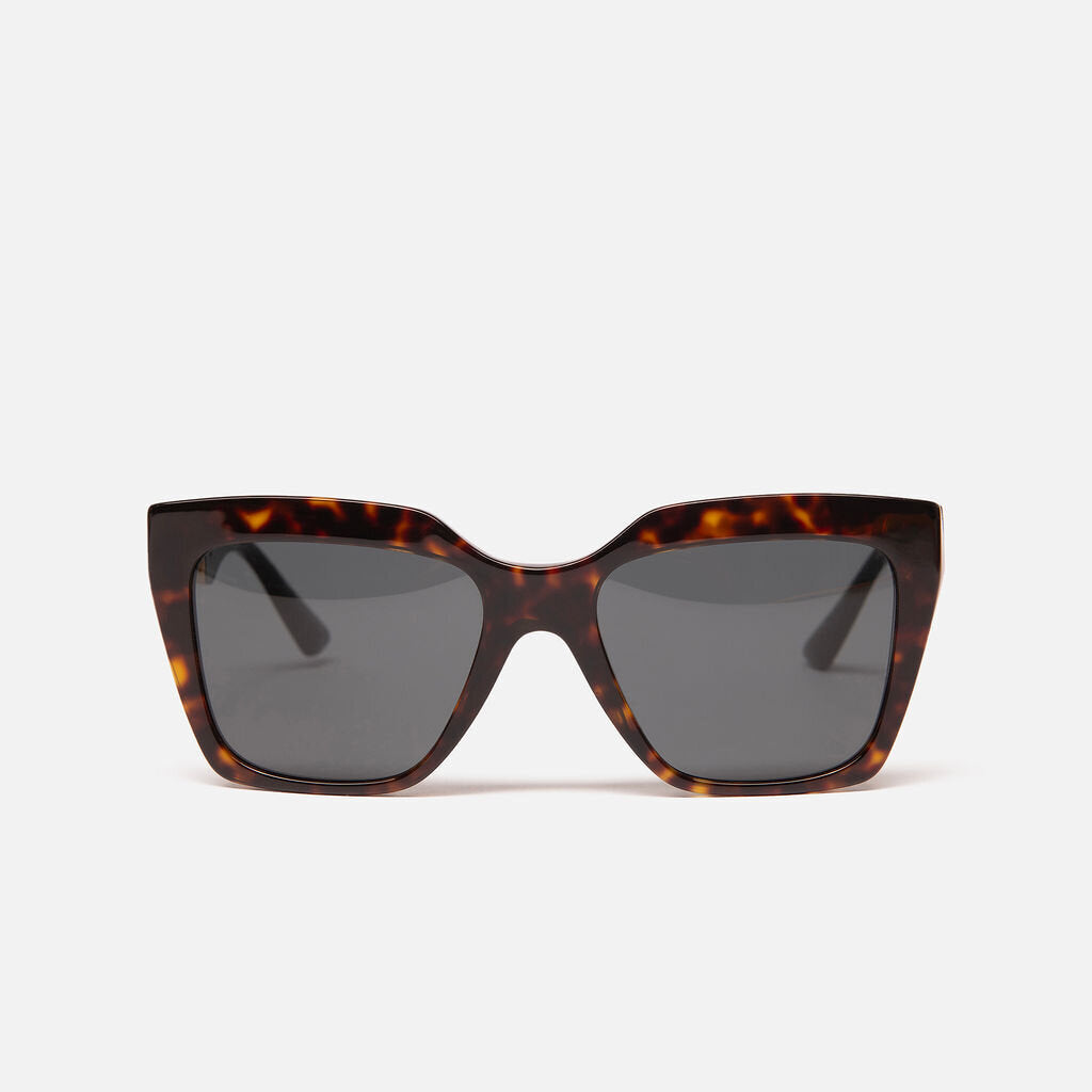 Versace Tortoise & Gold Cat Eye Sunglasses