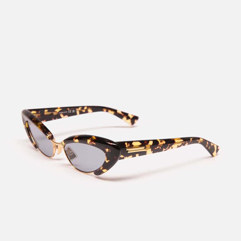 Bottega Veneta Brown Tortoise Sunglasses