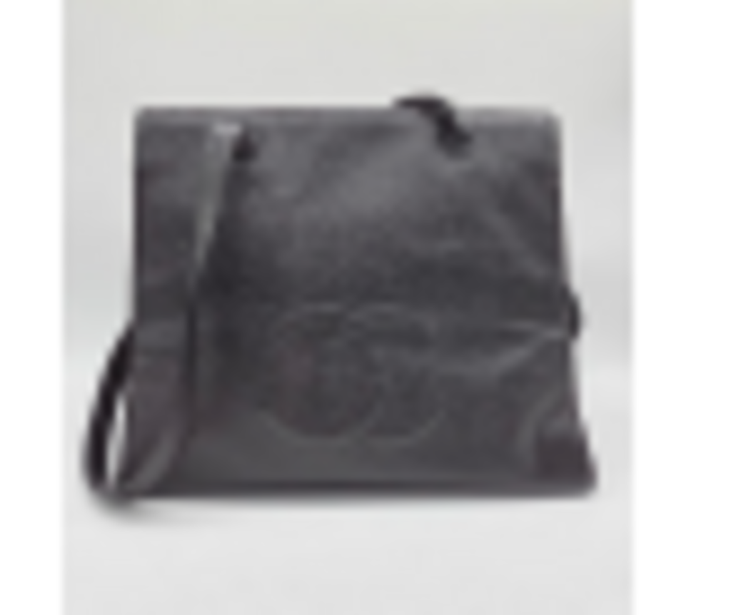 Vintage Black Caviar Shoulder Bag