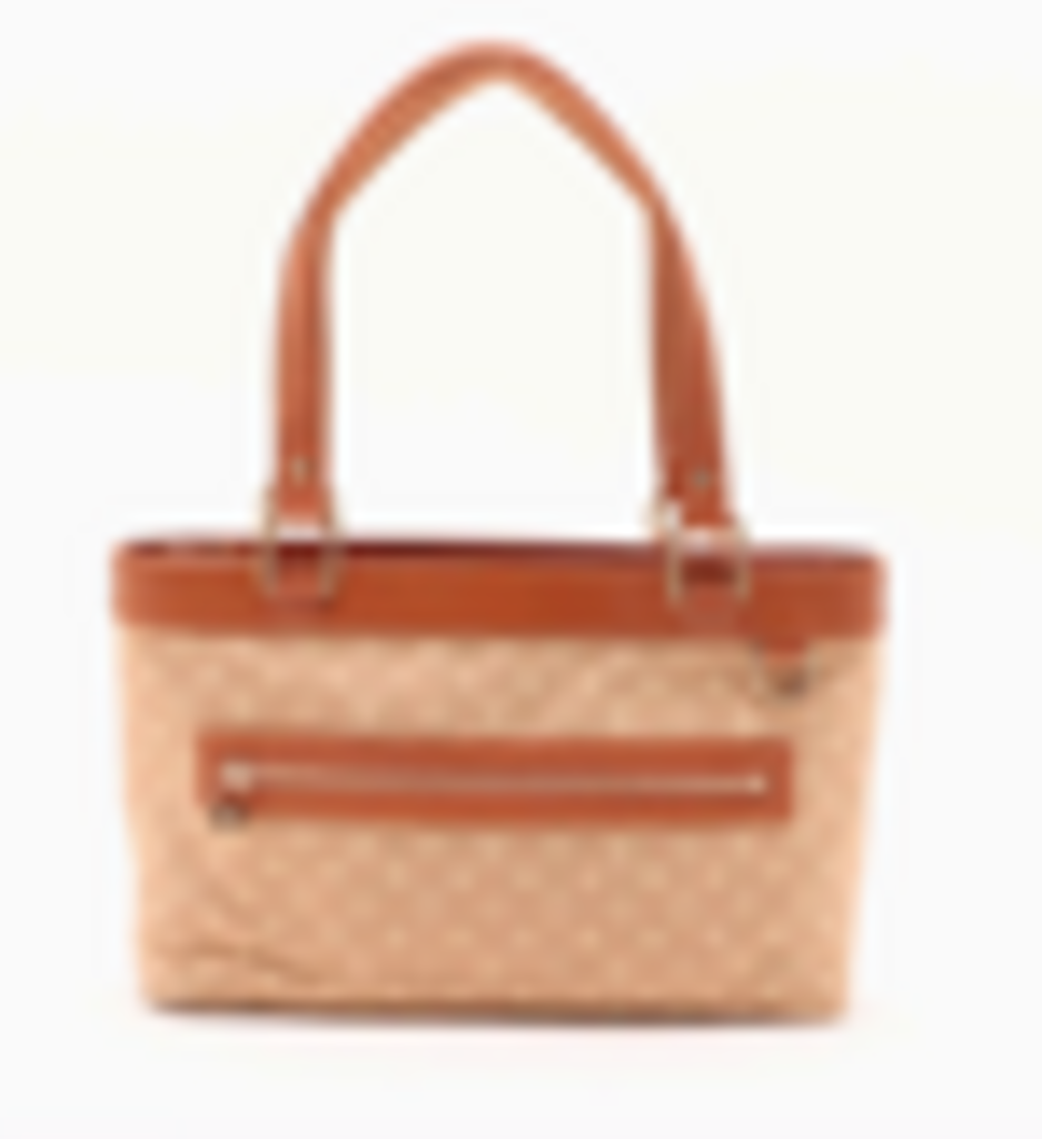Beige Mini Lin Lucielle PM Bag