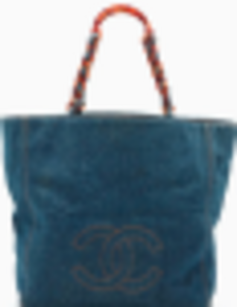 Denim Coco Mark Tote
