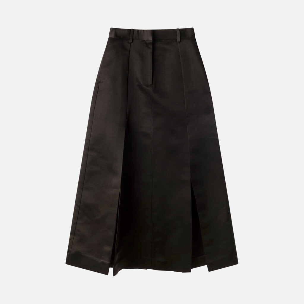 Heirlome Black Tailored Maxi Skirt