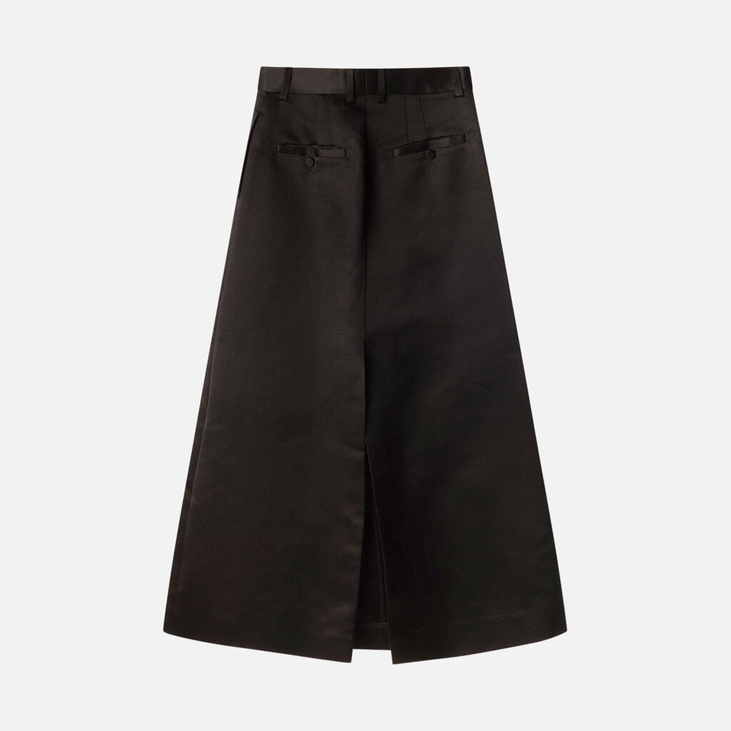 Heirlome Black Tailored Maxi Skirt