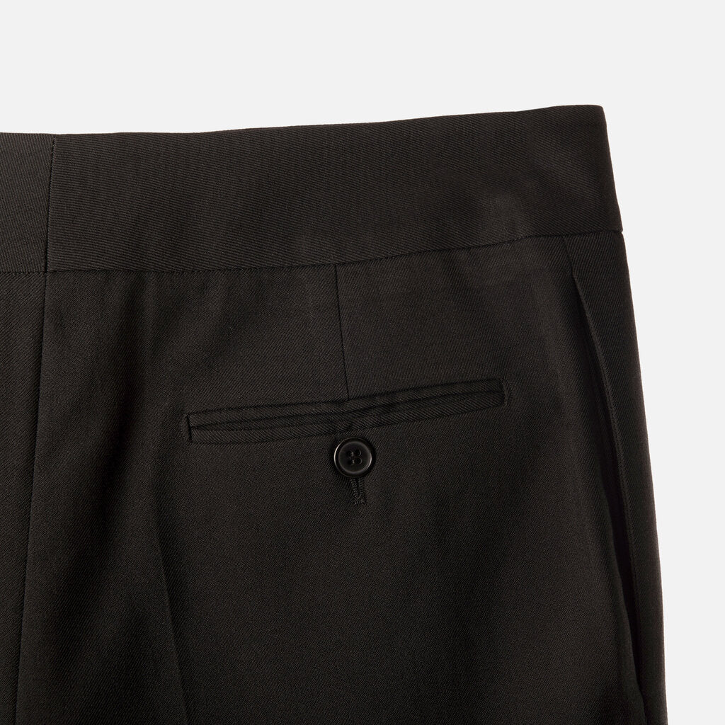 Saint Laurent Black Wool Short