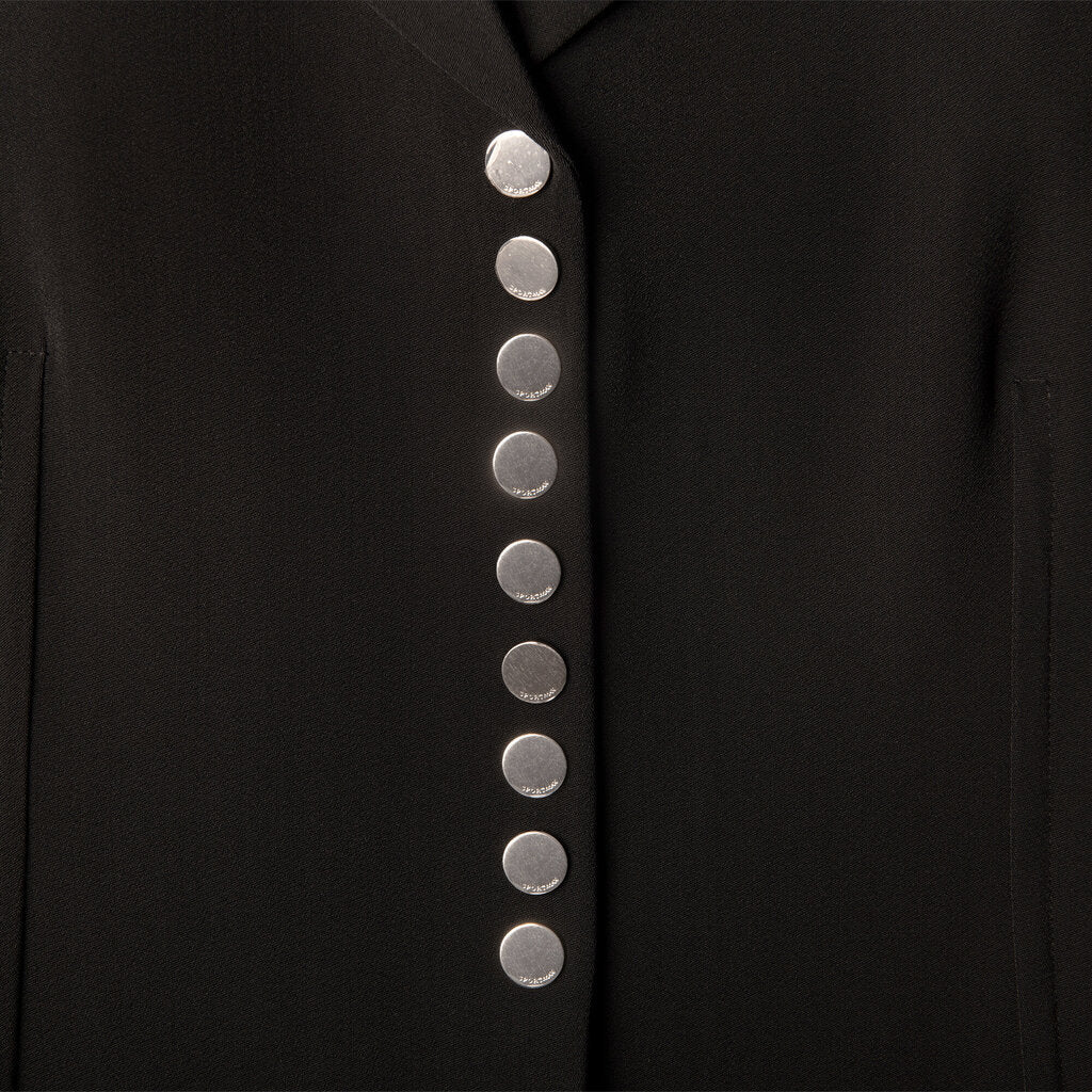 Sportmax Black Viscose Jacket