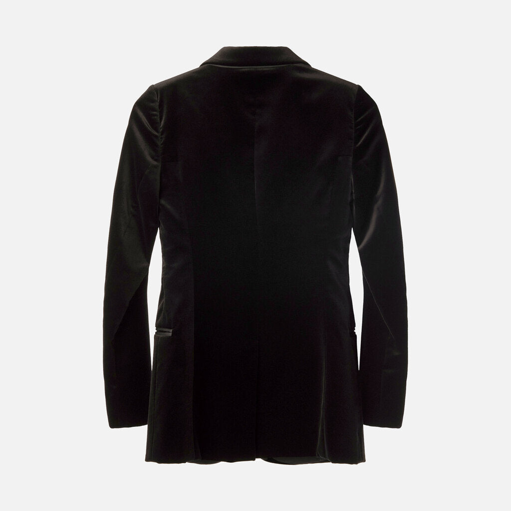 Gucci Black Velvet Blazer + Trousers