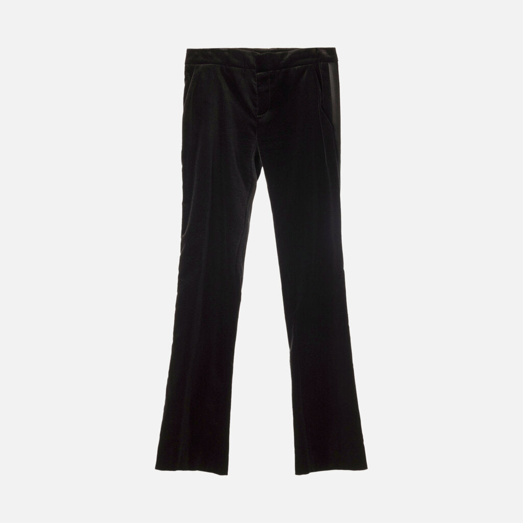 Gucci Black Velvet Blazer + Trousers