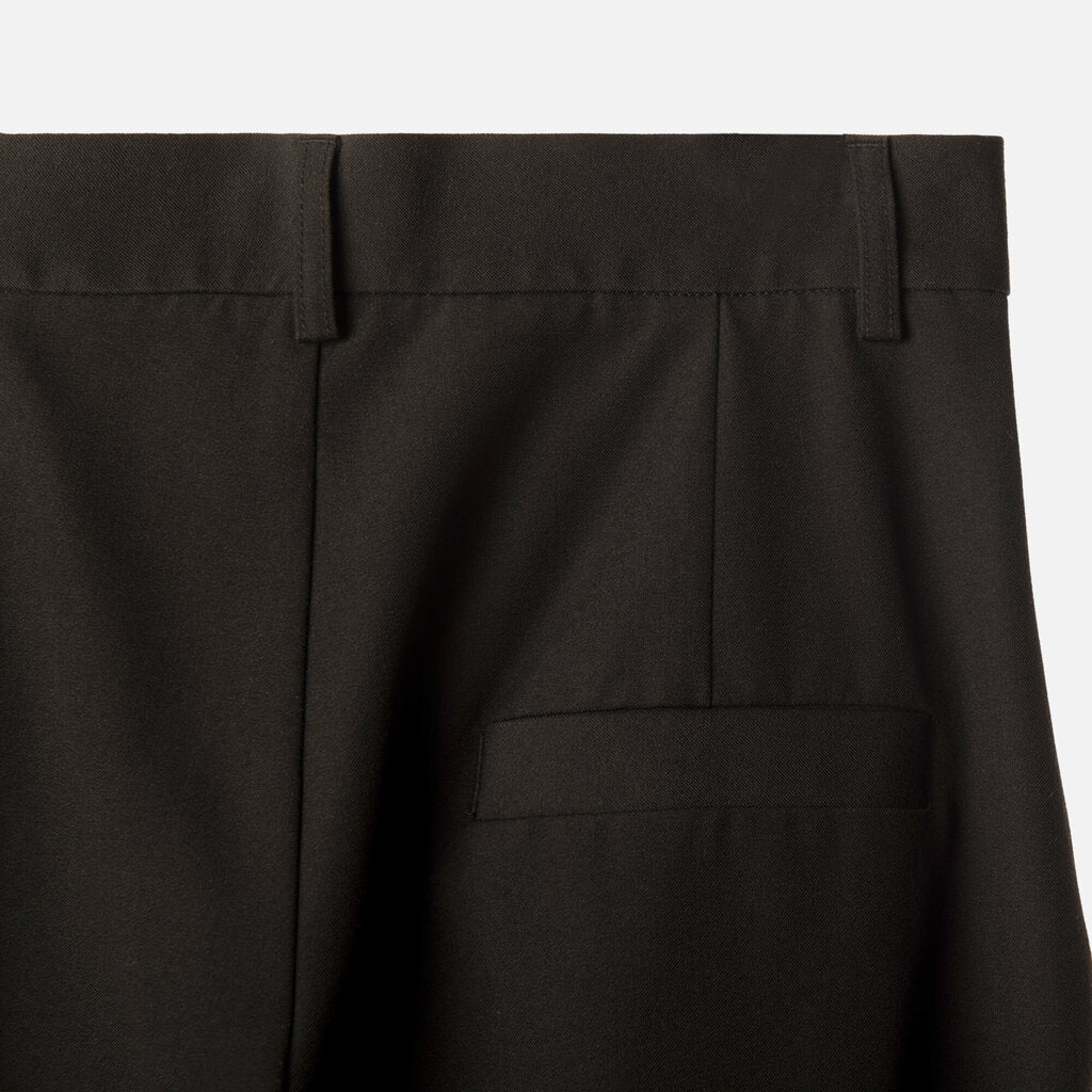 Djerf Avenue Black High Waisted Wide Leg Pant