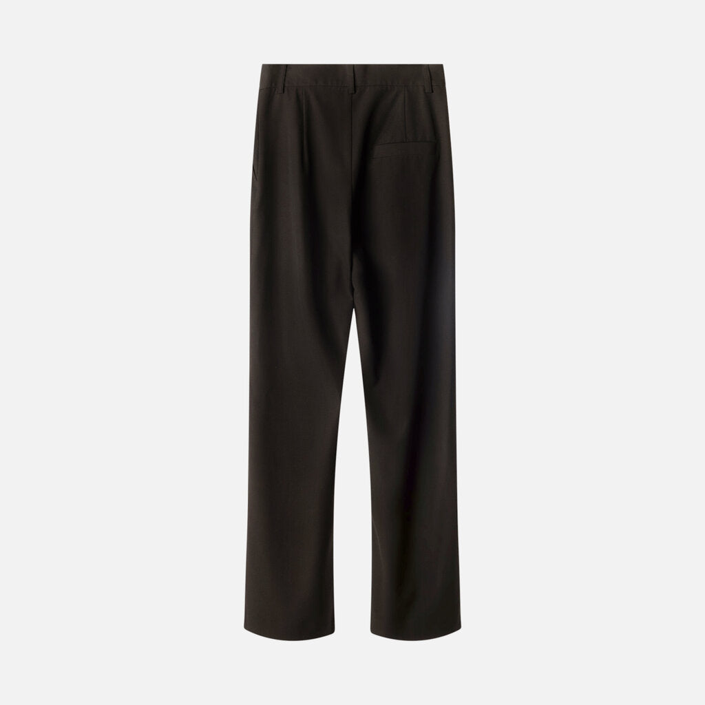 Djerf Avenue Black High Waisted Wide Leg Pant