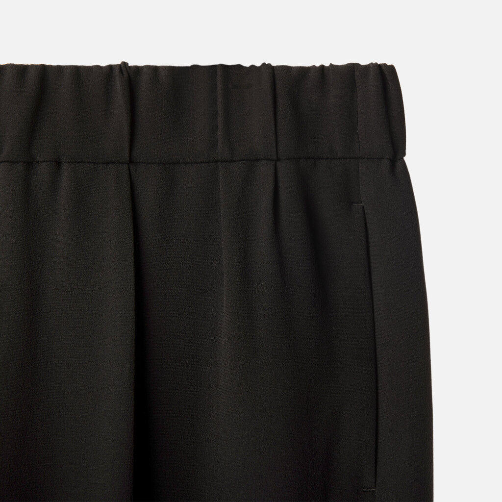Brunello Cucinelli Black Acetate/Silk Pants