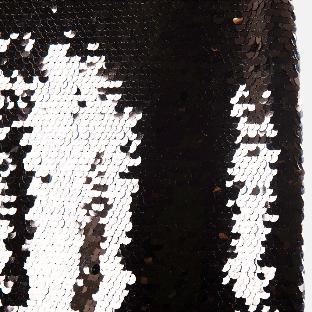 TWP Navy Sequin Midi Skirt