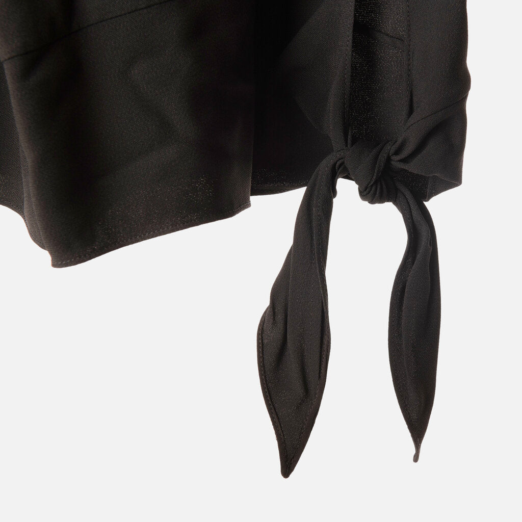 Chloe Black Acetate/Viscose Bermuda Shorts