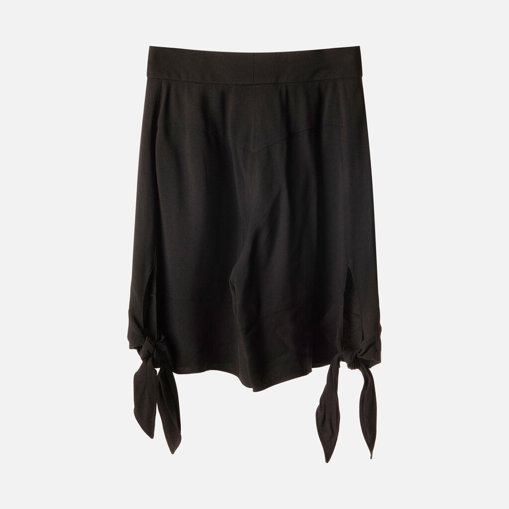 Chloe Black Acetate/Viscose Bermuda Shorts
