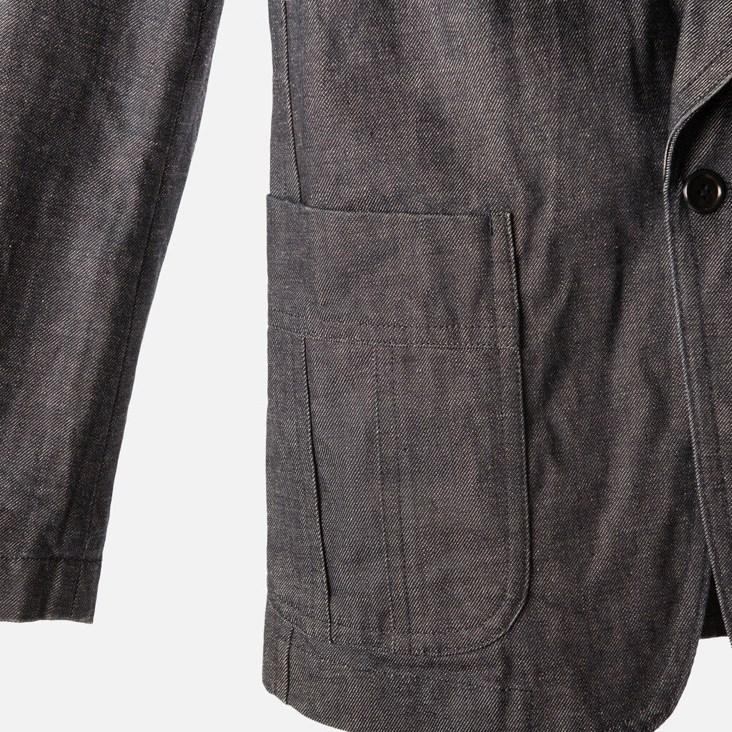 Comme des Garcons Dark Washed Denim Blazer