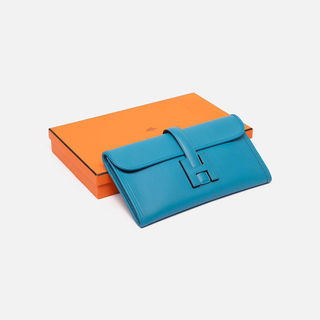 Hermes Blue Zanzibar Elan Swift A Stamp Jige (2017)