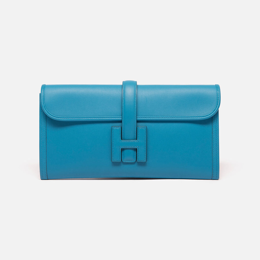 Hermes Blue Zanzibar Elan Swift A Stamp Jige (2017)