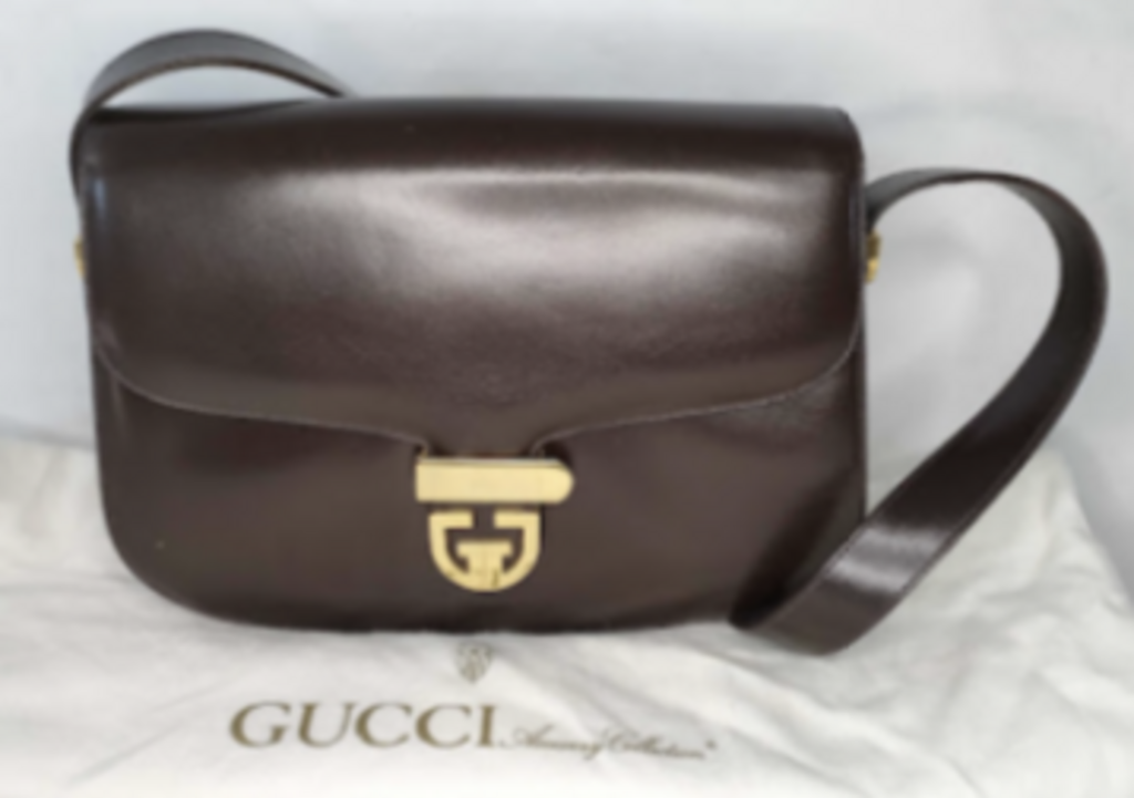 Brown Leather Crossbody Bag
