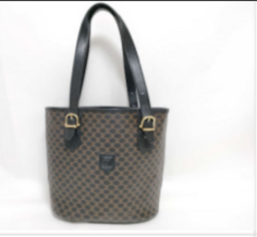 Black Macadam Tote Bag