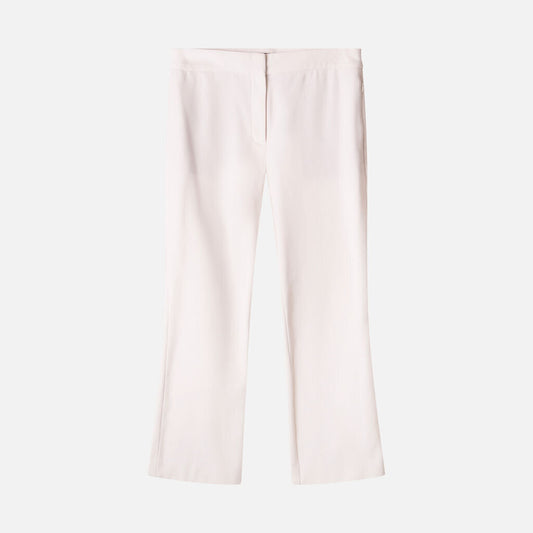 Theory White Cropped Trouser