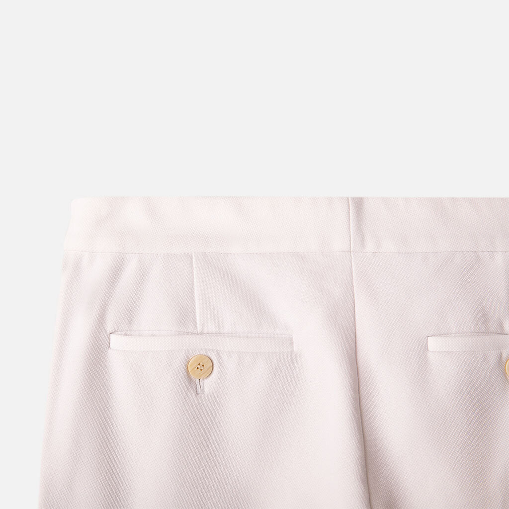 Theory White Cropped Trouser