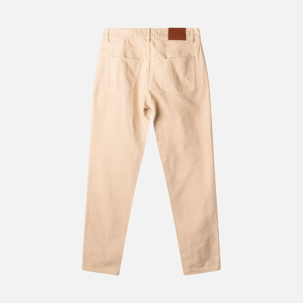 Brunello Cucinelli Traditional Fit Cream Jean