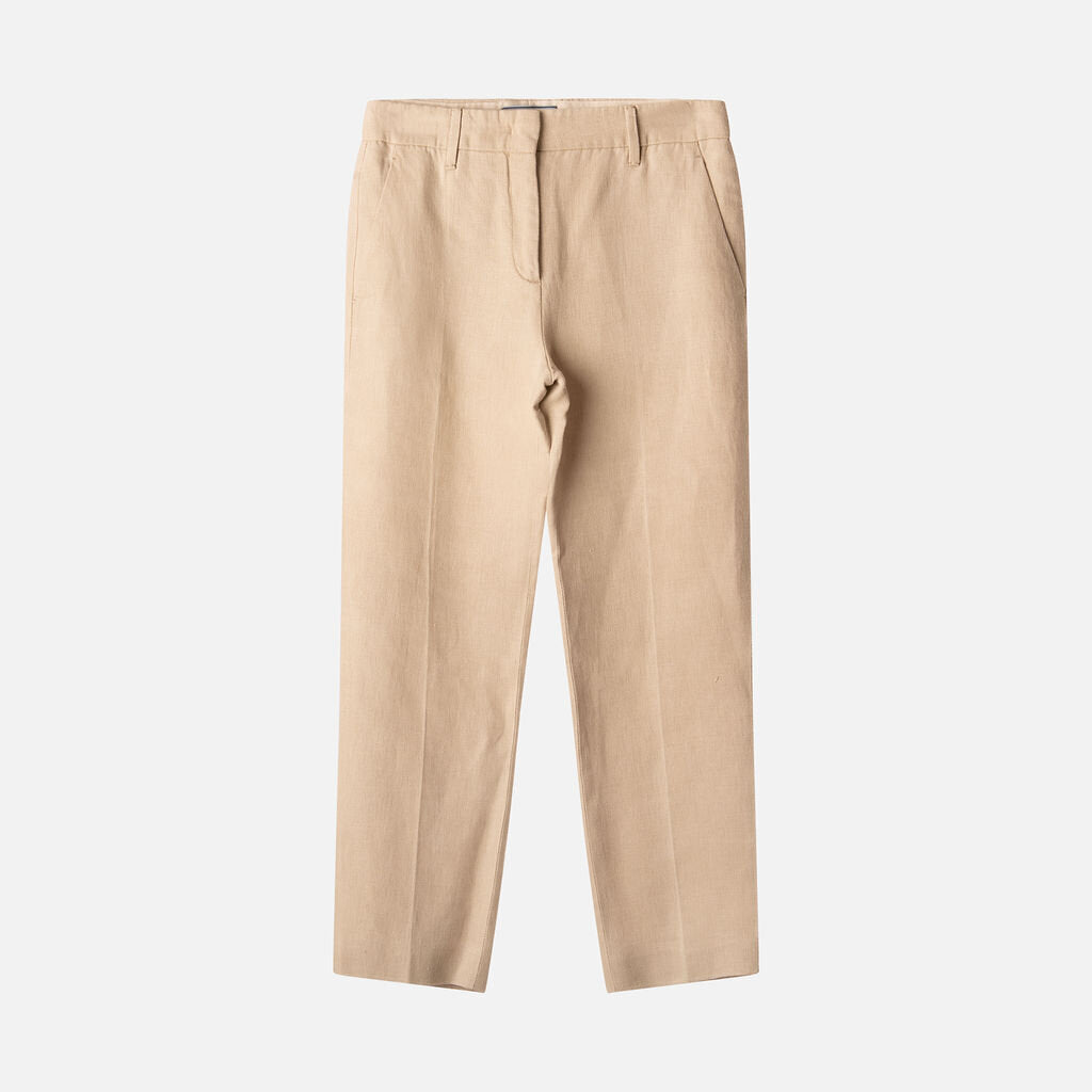 Prada Beige Linen Trousers