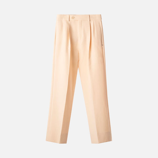 Sportmax Pale Pink Wool Trousers