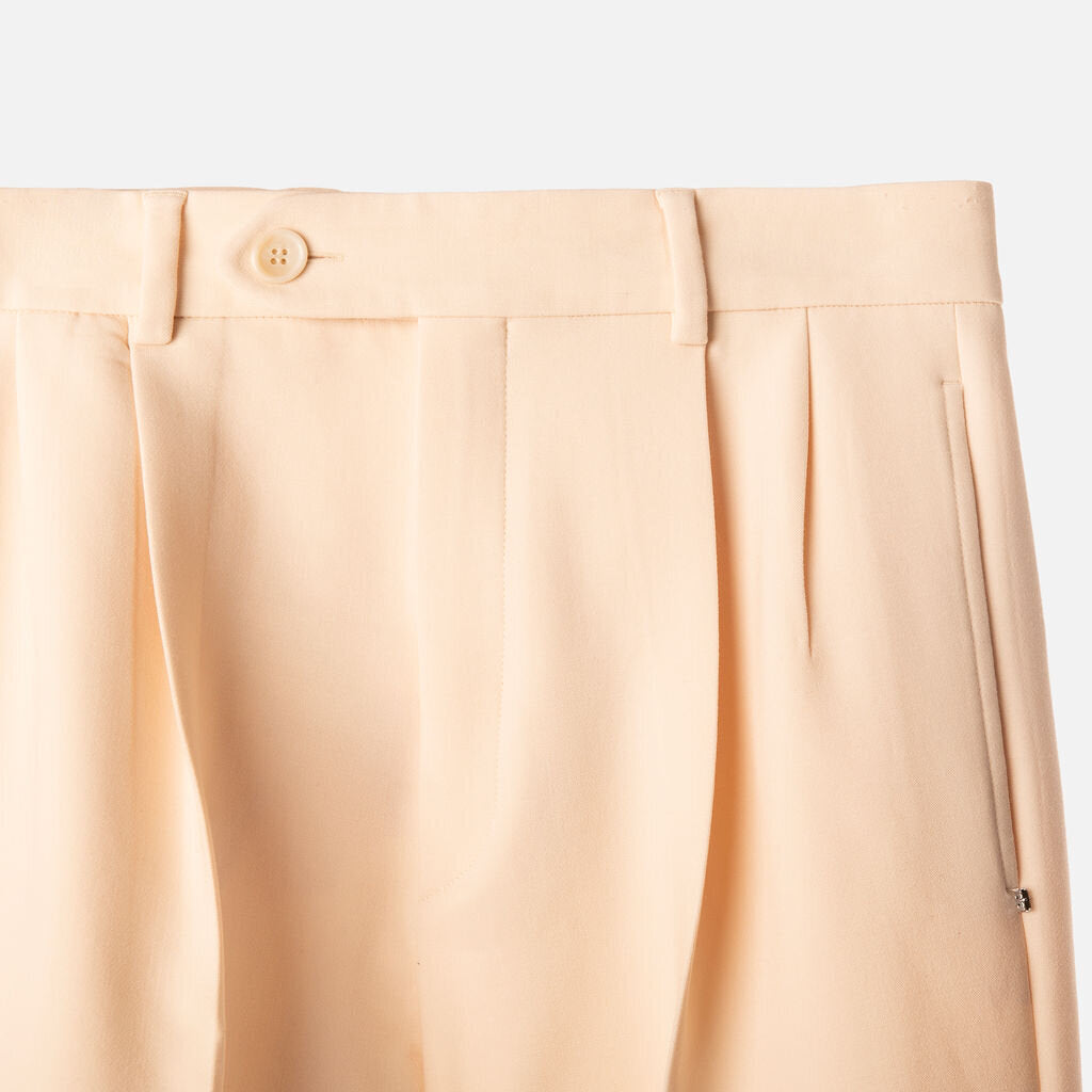 Sportmax Pale Pink Wool Trousers