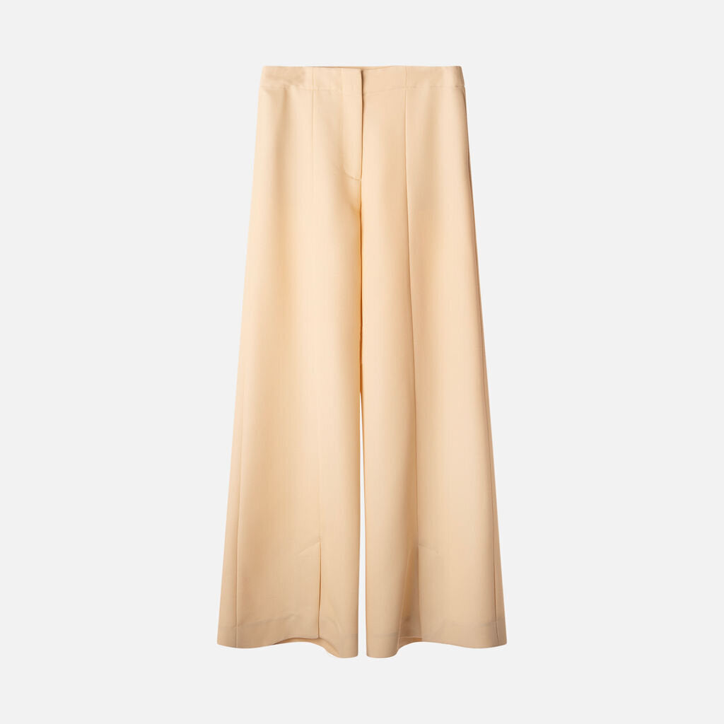 Rosetta Getty Yellow Wide Leg Trouser