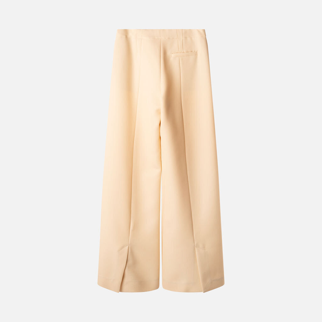 Rosetta Getty Yellow Wide Leg Trouser